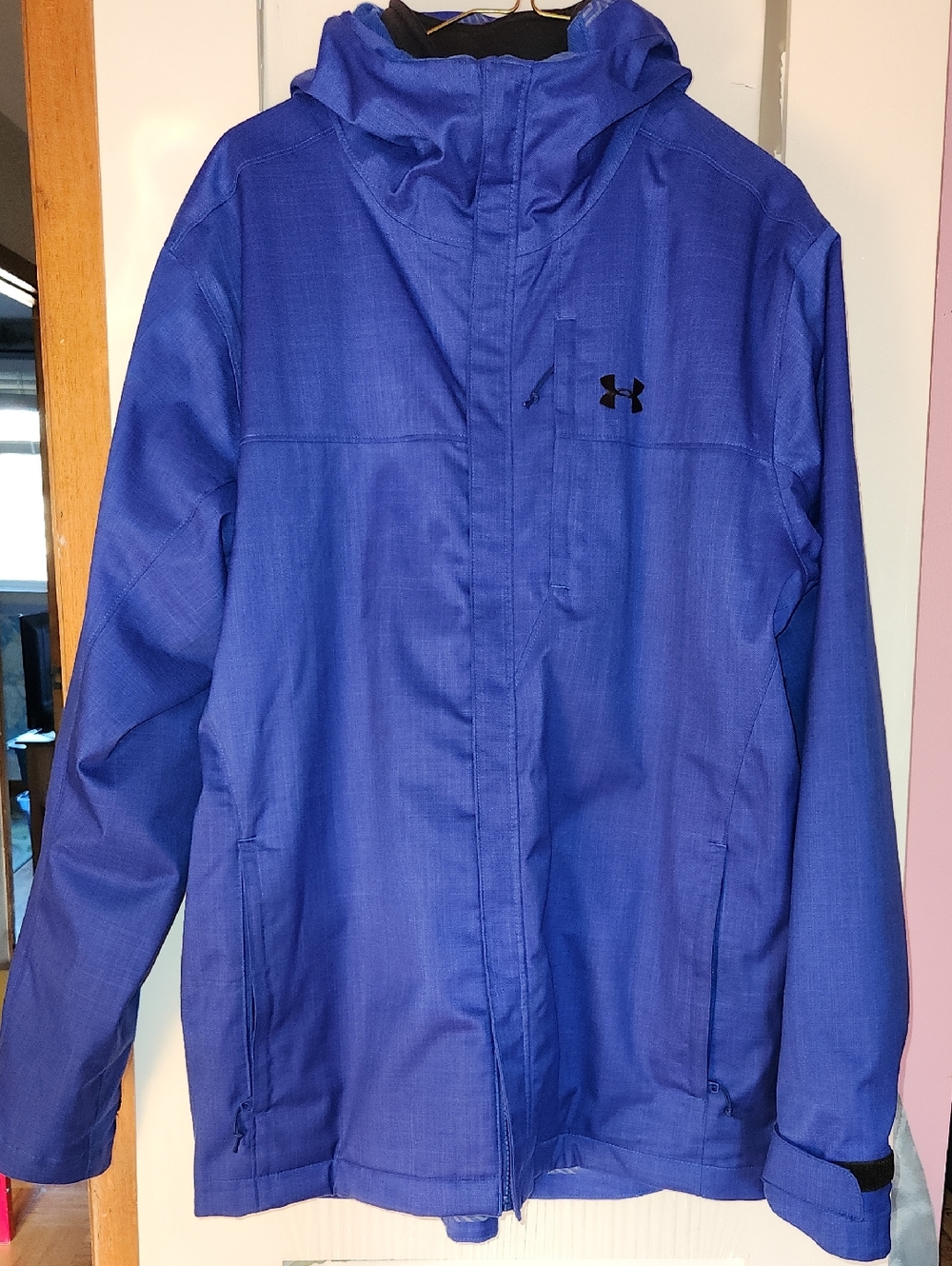 Under Armour Royal Blue Hooded Performance Jacket